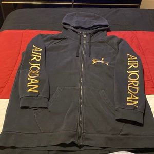 Mens Air Jordan zip up hoodie